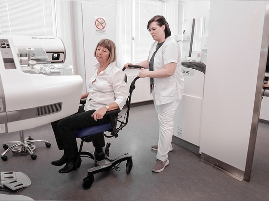 Excellent environnement de travail pour les mammographes