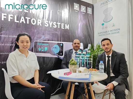 MicroCure conclut avec succès le 2025 Arab Health Exhibition, en développant des partenariats mondiaux !