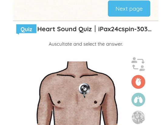 Le 3 mars est la journée du quiz sur l'auscultation des bruits du cœur.