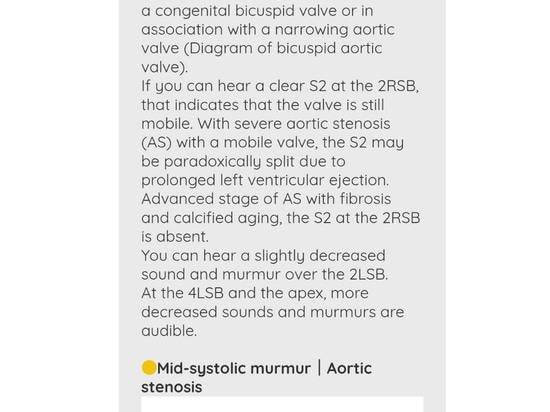 Nous présenterons un quiz sur les souffles cardiaques.