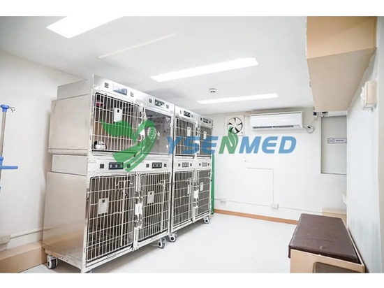 cage pour animaux de compagnie en inox YSVET1220C