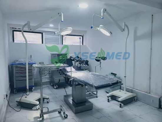 Un projet d'hôpital nouvellement construit en République démocratique du Congo
