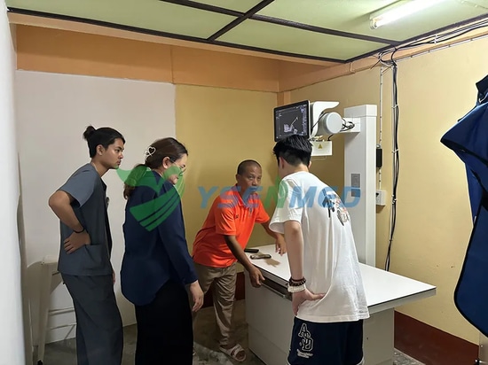 L'ingénieur en radiologie YSENMED reçoit de bonnes critiques du vétérinaire thaïlandais