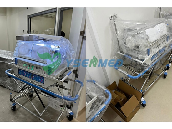 Incubateurs de transport pour nourrissons YSENMED YSBT-200 livrés à un hôpital aux Philippines