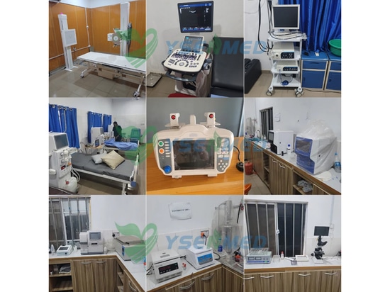 Matériel YSENMED installé et mis en service dans un hôpital au Nigeria
