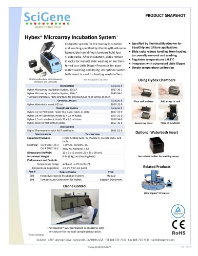 Hybex® Microarray IncubaƟon System