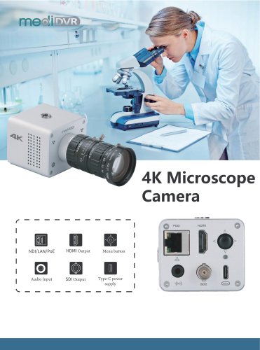 4K Microscope Camera