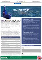 Incinérateur de déchets aquatiques Addfield Mini AB AQUA - Fiche technique - 1