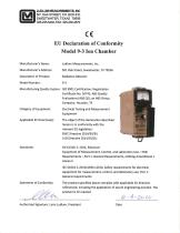 EU Declaration of Conformity Model 9-3 Ion Chamber