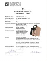 EU Declaration of Conformity Model 9-4 Ion Chamber
