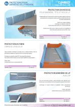 Protections pour barrières de lit médical - 2