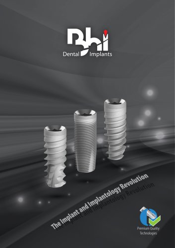 Bhi Implants Catalog