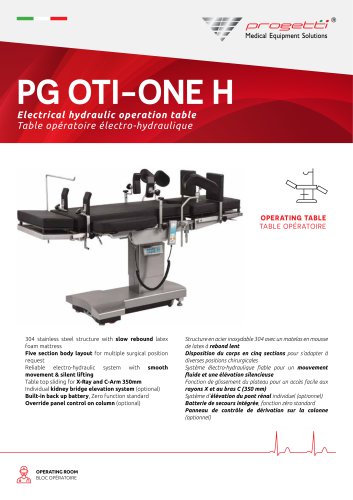 Table d'opération universelle