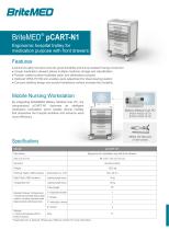 BriteMED pCART-N1 Medication Cart