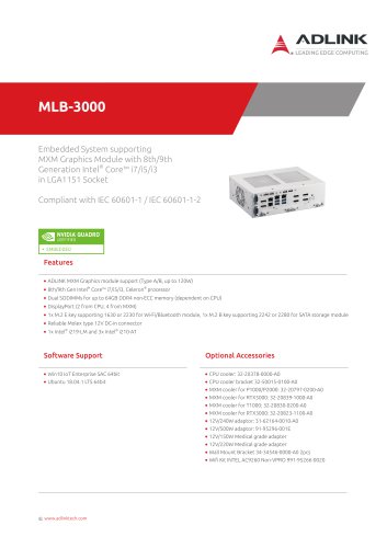 MLB-3000 Datasheet