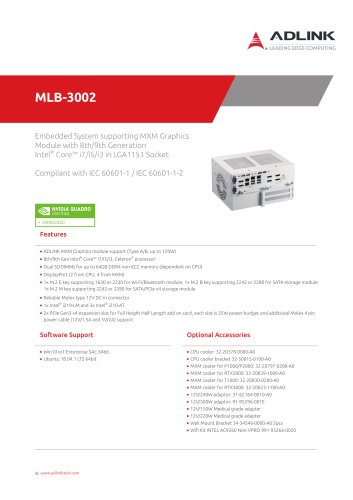 MLB-3002 Datasheet