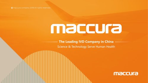 Maccura Biotechnology Company Introduction