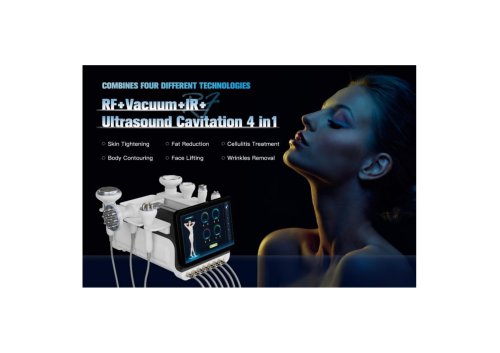 nubway RF+Vacuum+IR+Uitrasound Cavitation 4 in1 S200