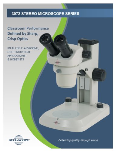 3072 STEREO MICROSCOPE SERIES