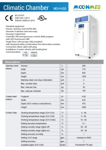 Climatic Stability Chamber