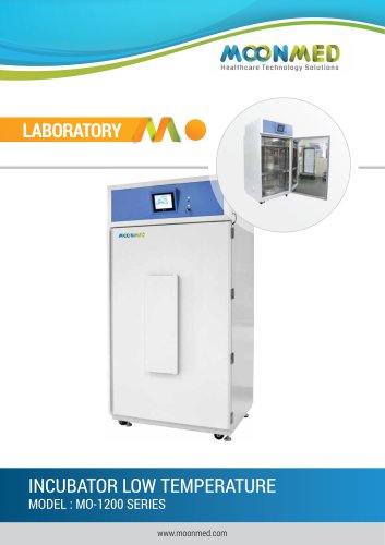 INCUBATOR LOW TEMPERATURE MODEL : MO-1200 SERIES