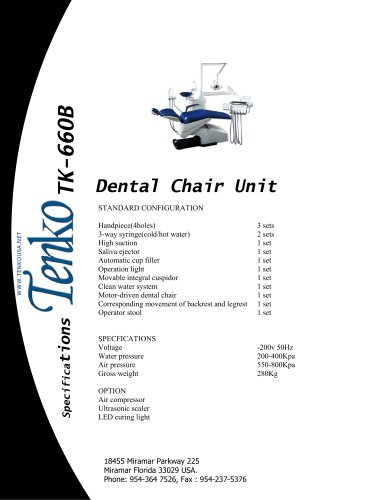 Dental Chair Unit