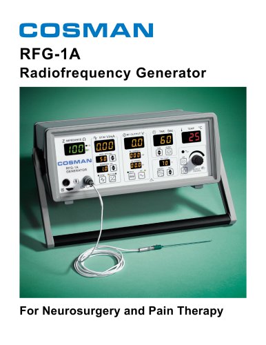 RFG-1A Radiofrequency Generator