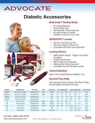 Diabetic Accessories