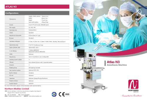 Anesthesia Machine -Atlas N3