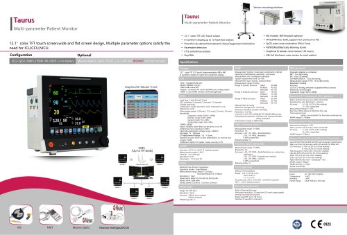 Multi-parameter Patient Monitor - Taurus