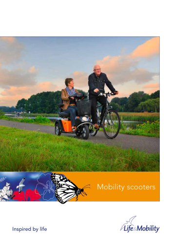 Brochure mobility scooters