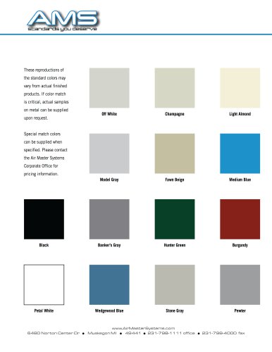 Color Chart