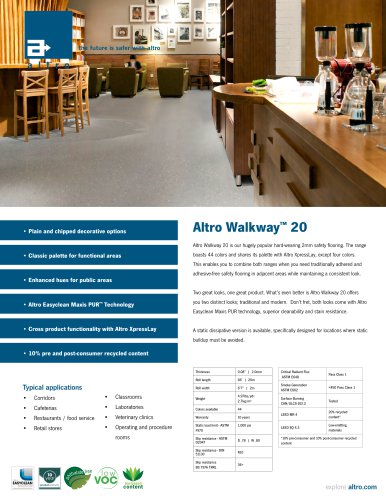 Altro Walkway ™  20