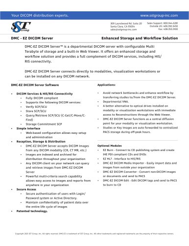 DMC - EZ DICOM Server