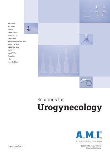 Solutions for Urogynecology