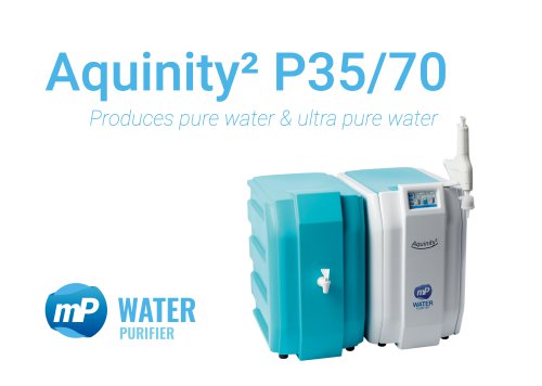 Water Purification System Aquinity² P35/70
