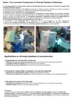 Flux Laminaire Focalisé pour la Chirurgie Plastique et Esthétique - 5