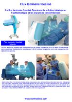 Flux laminaire pour l’ophtalmologie et les injections intravitréennes - 1