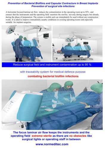 operating room ventilation systems for class 1