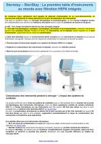 Qualite de l'air au bloc operatoire en chirurgie orthopédique prothétique - 4