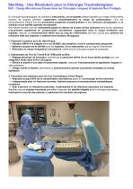 Qualite de l'air au bloc operatoire en chirurgie orthopédique prothétique - 6