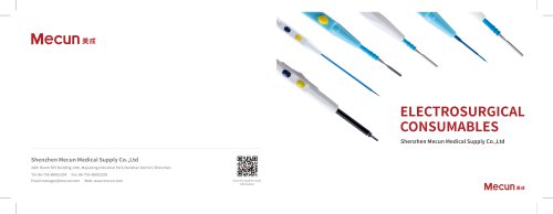 ELECTROSURGICAL CONSUMABLES