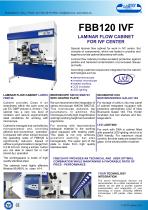 Laminar flow cabinet for IVF centers FBB 120 - IVF