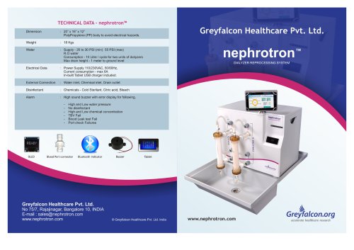 Nephrotron Brochure 1