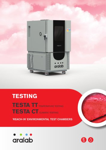 Aralab TESTA reach-in temperature and environmental chambers
