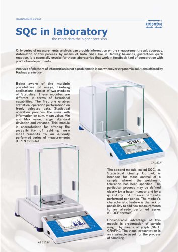 SQC in laboratory