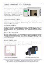 UV/Vis - Detector S 4245 and S 4250