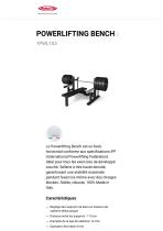 POWERLIFTING BENCH - 1