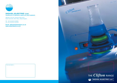 ChilloBaths Supplement Catalogue