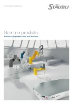 Gamme produits - 1